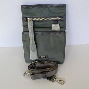 TUMI Pocket Travel Crossbody Bag , Gray Unisex OS (NWOT)